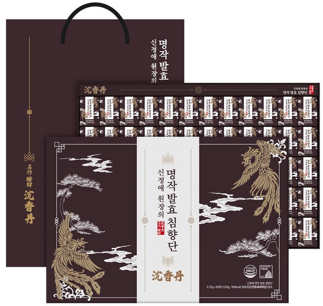신정애 명작 발효 침향단, 1박스, 60회분