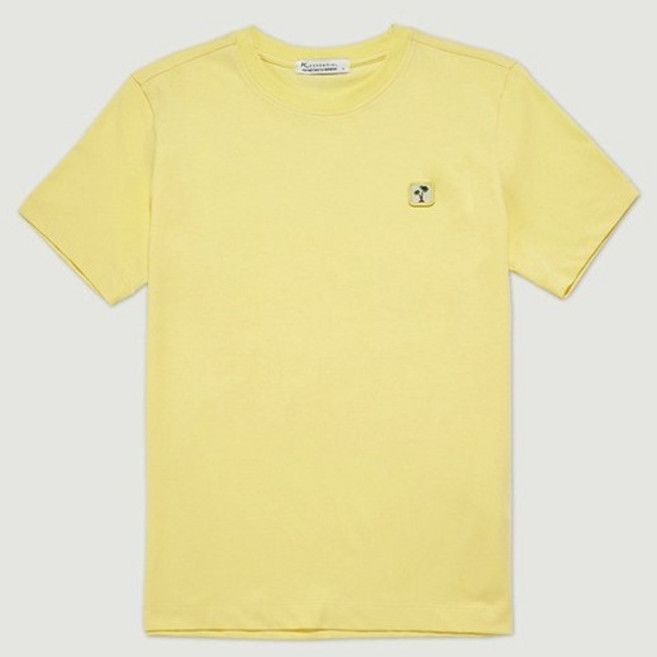 행텐 남여공용 반팔티 알로하 와펜 수피아 티셔츠 옐로우