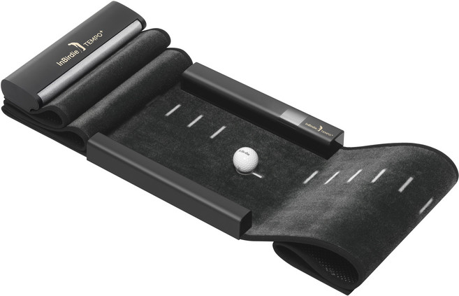 인버디 스마트 디지털 퍼팅연습기 템포 플러스, 블랙, 1개