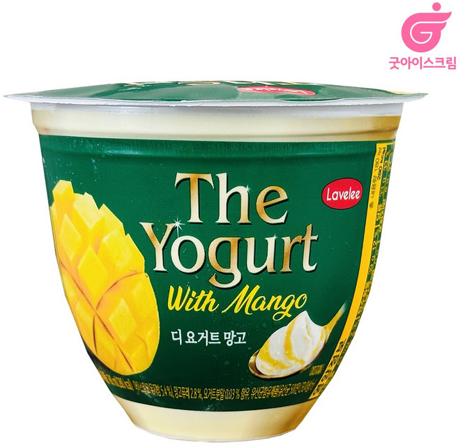 디 요거트 망고, 12개, 180ml