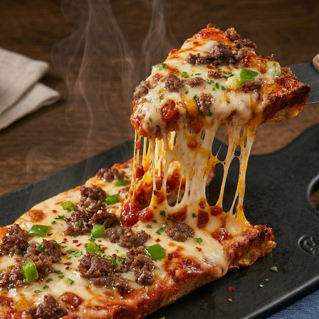 쿠킥 불고기 볼로네제 사각피자, 95g, 1개