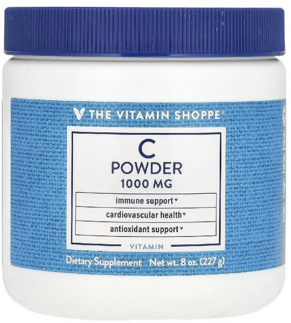 더비타민샵 비타민C 파우더 1000mg The Vitamin Shoppe Vitamin C Powder, 227g, 1개 - 쿠팡