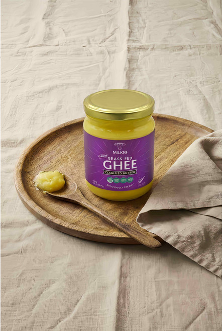 Milkio 草飼 Ghee 無水奶油, 1個, 2027.03.03, 500g