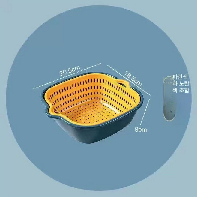 분말 이송기 곡물 사료 비료 호퍼 농업용 호퍼, 소형 2개 세트 필터 물 블루, 1개