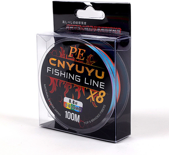 스펙트라 PE라인 오색 8합사 합사줄 낚시줄 100m 500m, 5호, 1개