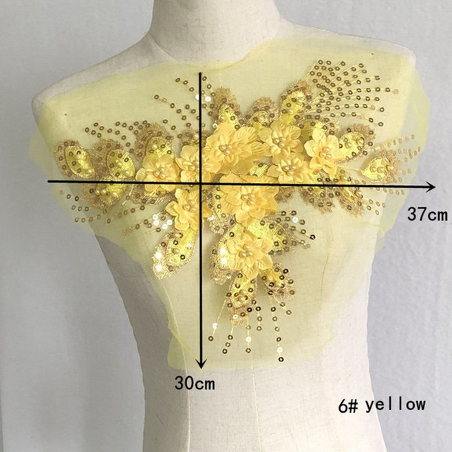 와펜 자수 패치 열접착 빈티지 캐릭터 명품와펜 큰 사이즈 드레스 아플리케 diy 신부 머리 장식 옷 패브릭 재봉 용품 공예 웨딩 드레스 아플리케