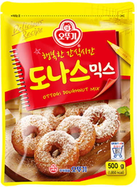 데일즈기획 오뚜기 도나스 믹스, 500g, 1개