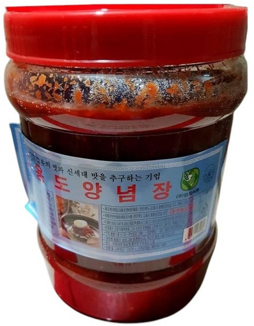 식자재 유통 냉면 다데기 엄지 2K x4개 [BDT83156], 1박스, 2kg