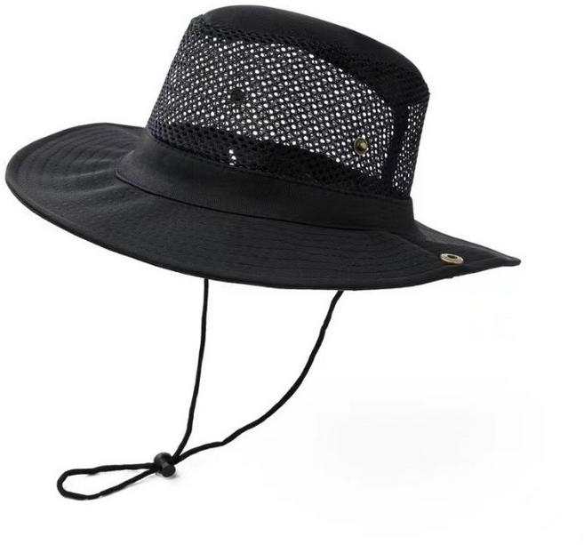 벌초 등산 캠핑 낚시 무지망사 정글모자 색깔별4P세트+휴대용 나침반 돗자리, 모자4가지색상+돗자리