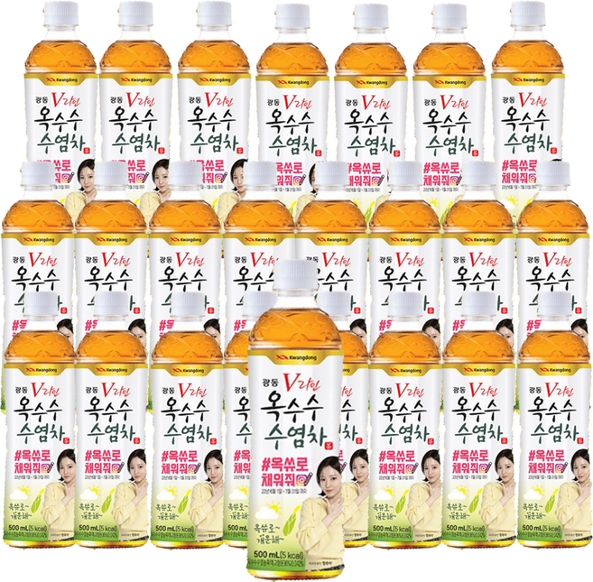 광동옥수수수염차, 500ml, 24개