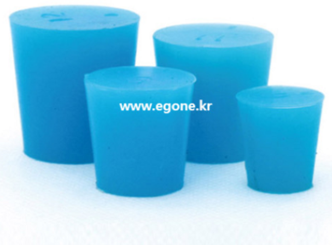 Silicone Stopper 실리콘마개 파란색 5호 병마개 고무마개