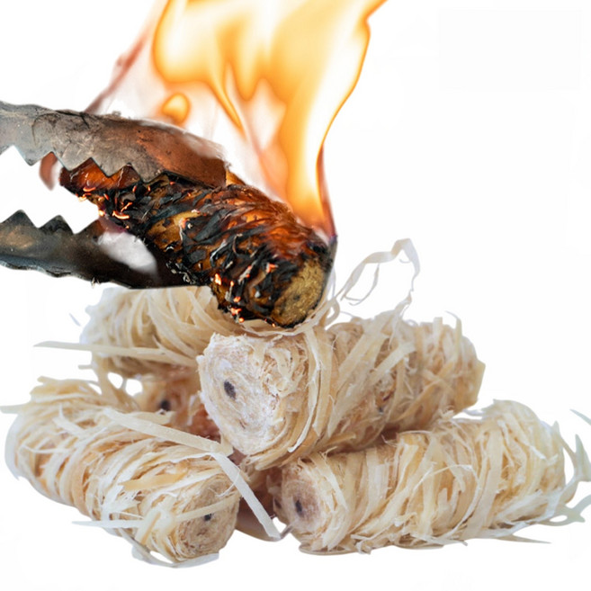 구이대장 파이어롤 200개 캠핑 바베큐 숯 장작 착화제, 1개