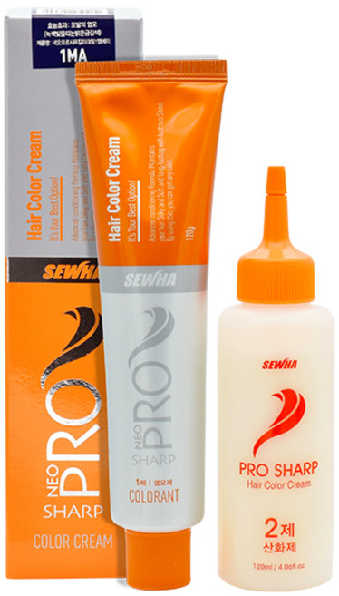세화 프로샤프 헤어 칼라 염색약 염모제 120g, 5G 밝은밤색, 1개