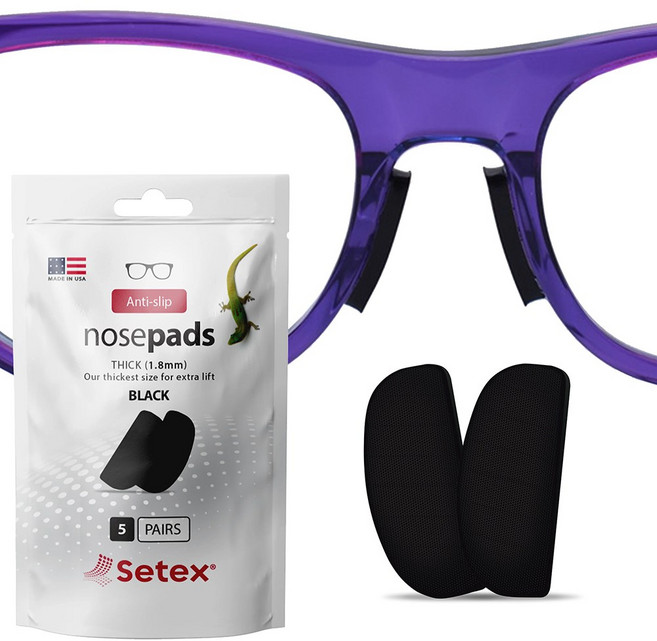 세텍스 안경 코받침 코패드 선글라스 흘러내림 방지 미국산