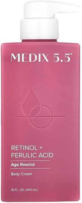 헁복하고 건강하세요 Medix 5.5 바디 크림 레티놀 및 페룰산 444ml(15fl oz) 늘 챙기셔야합니다, Medix55바디크림레티놀및페룰산444ml15floz - 쿠팡