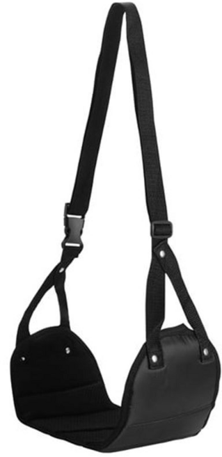 트리보 비행기 기내용 발받침 발해먹, 블랙