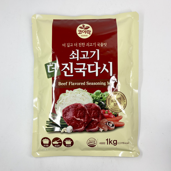 코이락 쇠고기 더 진국다시 1kg, 3개