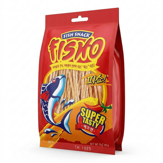 피쇼 어포 매운맛 슈퍼테이스티 15g 15개