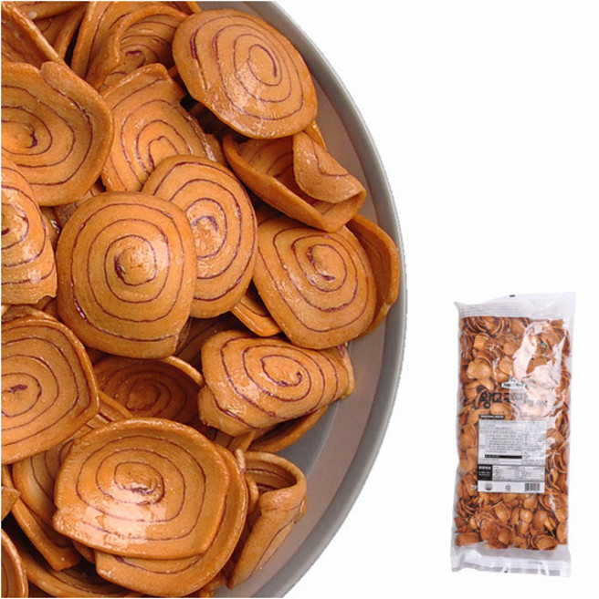 [푸르젠] 왕고구마형과자 벌크 1kg, 1개