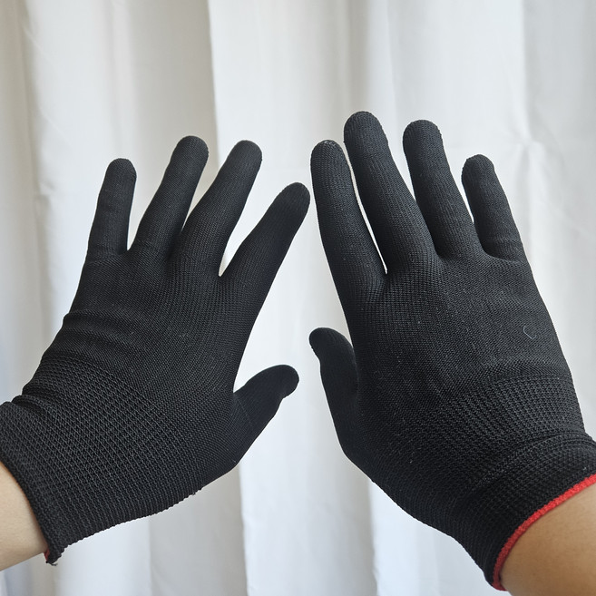 논코팅 얇은 안장갑 습진방지 속장갑 10켤레