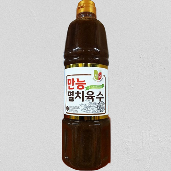 찌개 국수 밑국물 멸치육수 농축액 샤브샤브 멸치액, 2개, 1kg