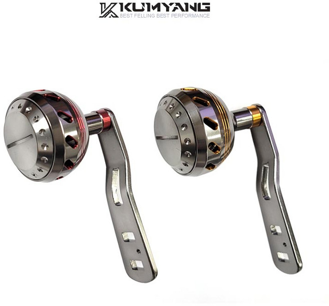 금양피싱 금양 튜닝 파워핸들 90mm 전동릴 전용핸들, 골드