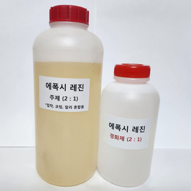 에폭시 2&1 레진(*접착 코팅 바닥 칼라조색용 1500g), 1.5kg, 1개
