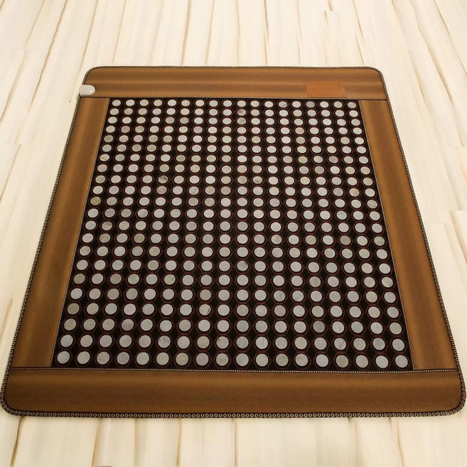 게르마늄매트 온열 원적외선 돌매트 맥반석 가열 온열매트, 1.0mx1.9m 단일 제어, F