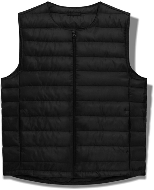 탑보이 지퍼 라운드넥 경량 패딩조끼 (SCC5178PT)