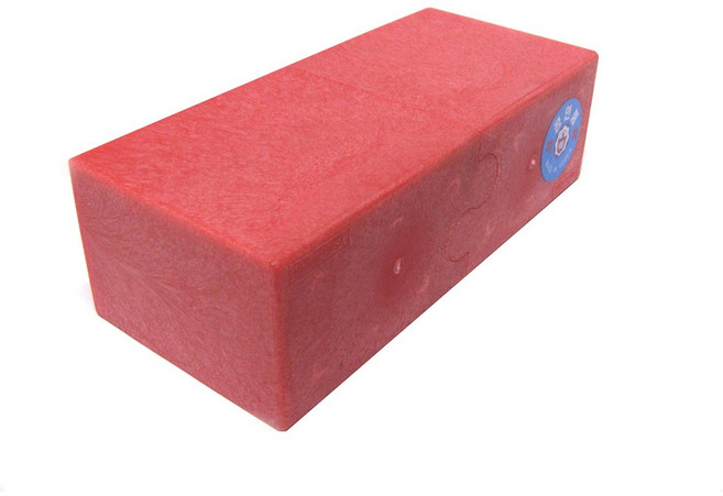 [무스포] 조립식벽돌 격파용 ( 낱개 ), 1개, (상급) 적색