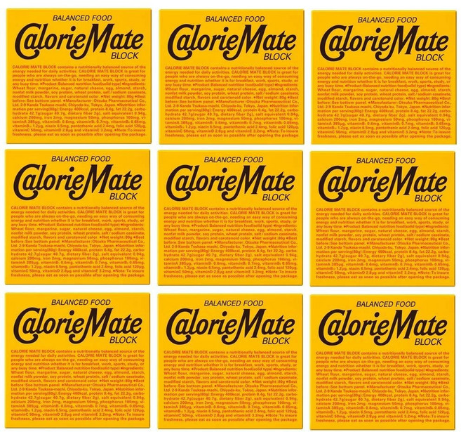 오오츠카 제약 칼로리 메이트 치즈 에너지바 4개입 x 9팩, 1세트