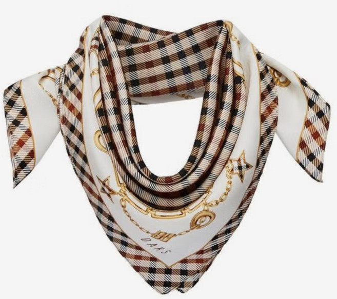 닥스 여성 실크 100% 스카프 (선물포장)