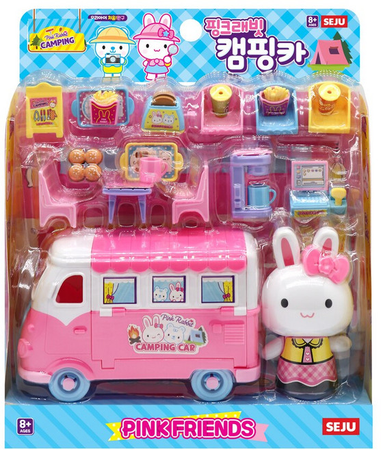 세주 핑크래빗 캠핑카, 1개, 단품
