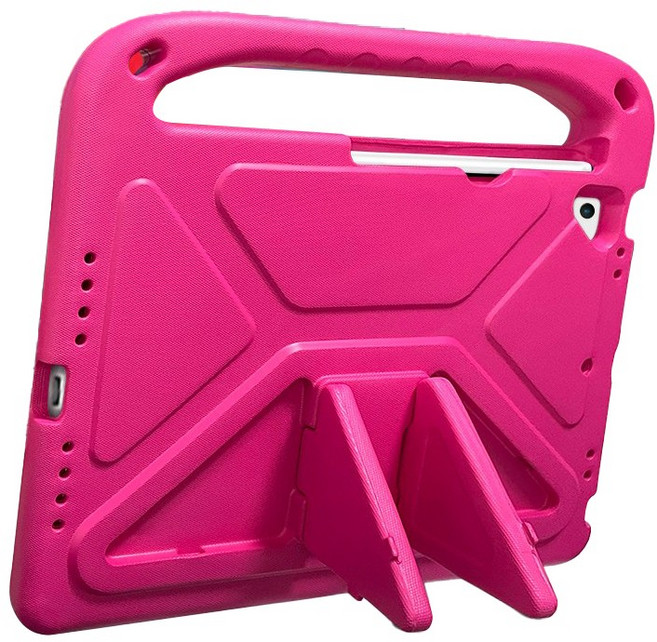 더조은셀러 아이패드 에어3 세대 10.5 어린이 에바폼 케이스 스탠딩, 핑크