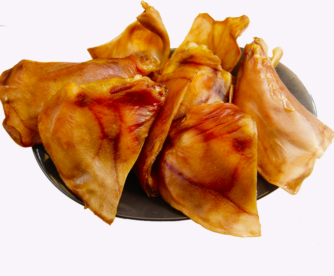 강아지 돼지귀 슬라이스~1kg 돼지통귀~10개, 4개, 돼지 통귀, 16g