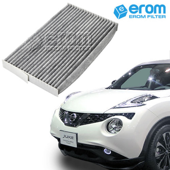 이롬필터 CUK15001 프리미엄 활성탄 에어컨필터, 1개, 닛산 쥬크 1.6 (11~17년)