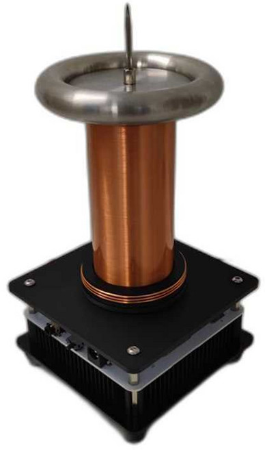 플라즈마 테슬라코일 스파크발생기 시뮬레이터, 1개, 블루