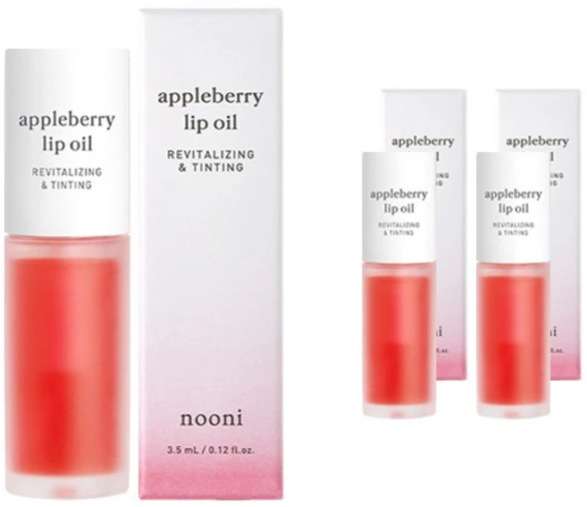 누니 립케어 보습 립밤 애플 립 오일, 애플베리, 3.7ml, 3개 - 쿠팡
