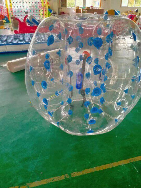 웅즈스토어 바나나시소 펜션 가정용 에어바운스, 1개, 투명