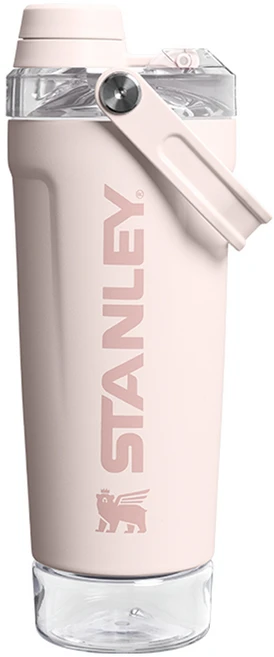 스탠리 액티베이트 스테인리스 쉐이크 보틀, 크리스탈 핑크, 1개, 591ml - 쿠팡