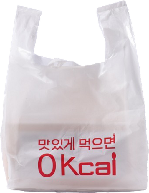 포장지왕 배달봉투 6호(인쇄형), 500개, 10L