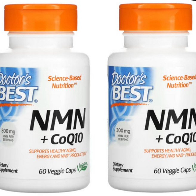 닥터스베스트 NMN 150mg 코큐10 50mg 60베지캡슐 코엔자임큐10 2통, 60정, 2개