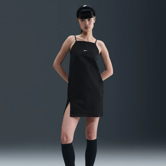 나이키 스포츠웨어 여성 우븐 캐미 드레스 쿨 나시 레이어드 원피스