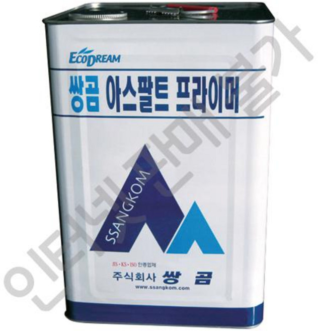 [쌍곰] 아스팔트 프라이머 아스팔트 프라이머(18kg), 1개