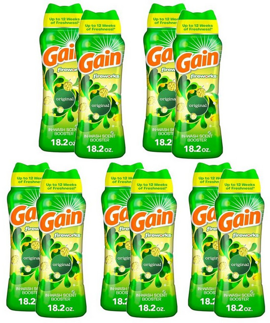 게인 파이어웍스 인워시 센트 부스터 비즈 오리지널 516g, 10개