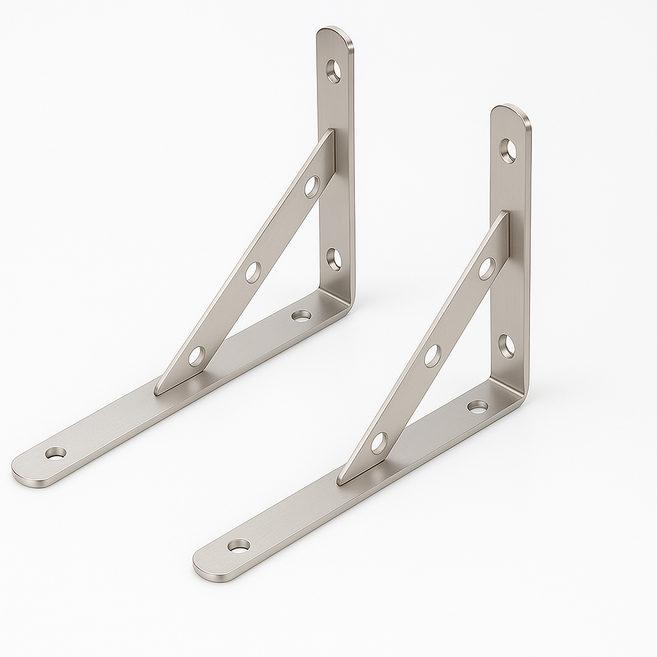 엘피우드 선반 브라켓 스텐, 2개