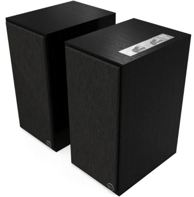 클립쉬 The Sevens 헤리티지에서 영감을 받은 페어 파워드 스피커 블랙, Matte Black, 1개, Matte Black