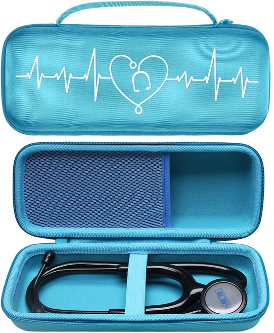 Littmann Master Cardiology III II IV 3M 및 MDF MDOne 스테인레스 스틸 청진기 가방 케이스 3M, 06 color1, 01 CHINA