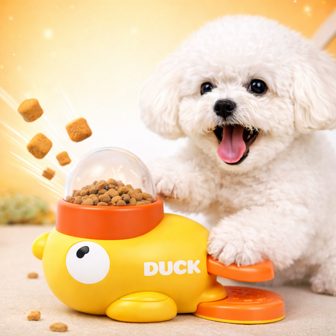 에니픽 지능놀이 분리놀이 노즈워크 오리장난감, 1개, 옐로우