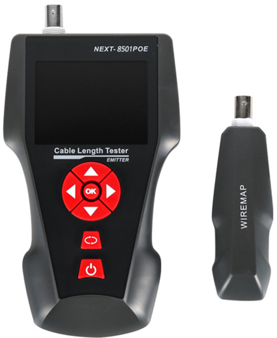 이지넷유비쿼터스 넥스트 NEXT-8501POE 랜 PNC 케이블 테스터기 - JBSupercom, 1개